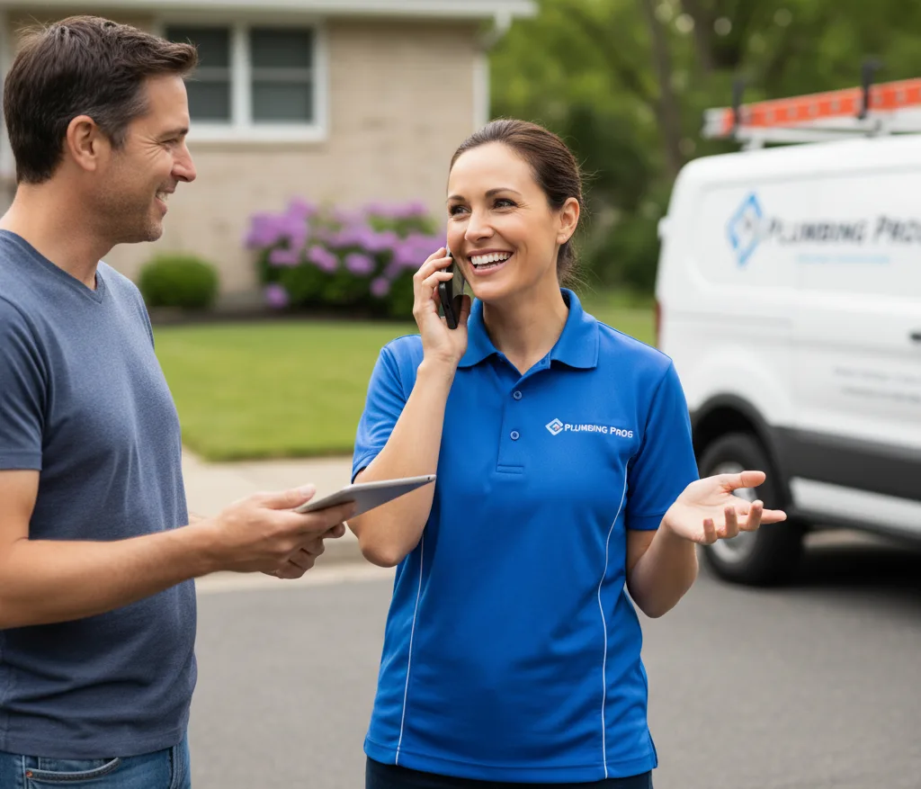 Grant Plumbing customer support in Topock